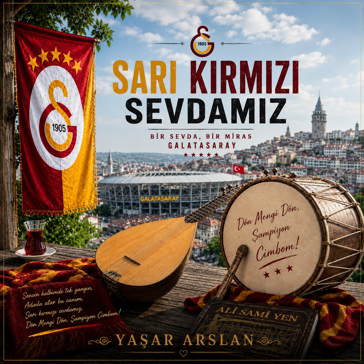 Pochette de Sarı kırmızı sevdamız